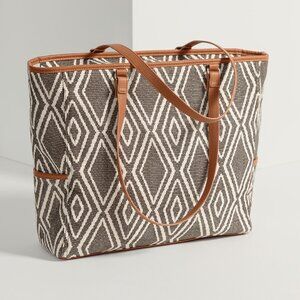 Thirty-One Cindy Tote Geo Weave